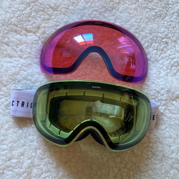 Electric Snowboarding Goggles with extra lenses - Picture 1 of 6
